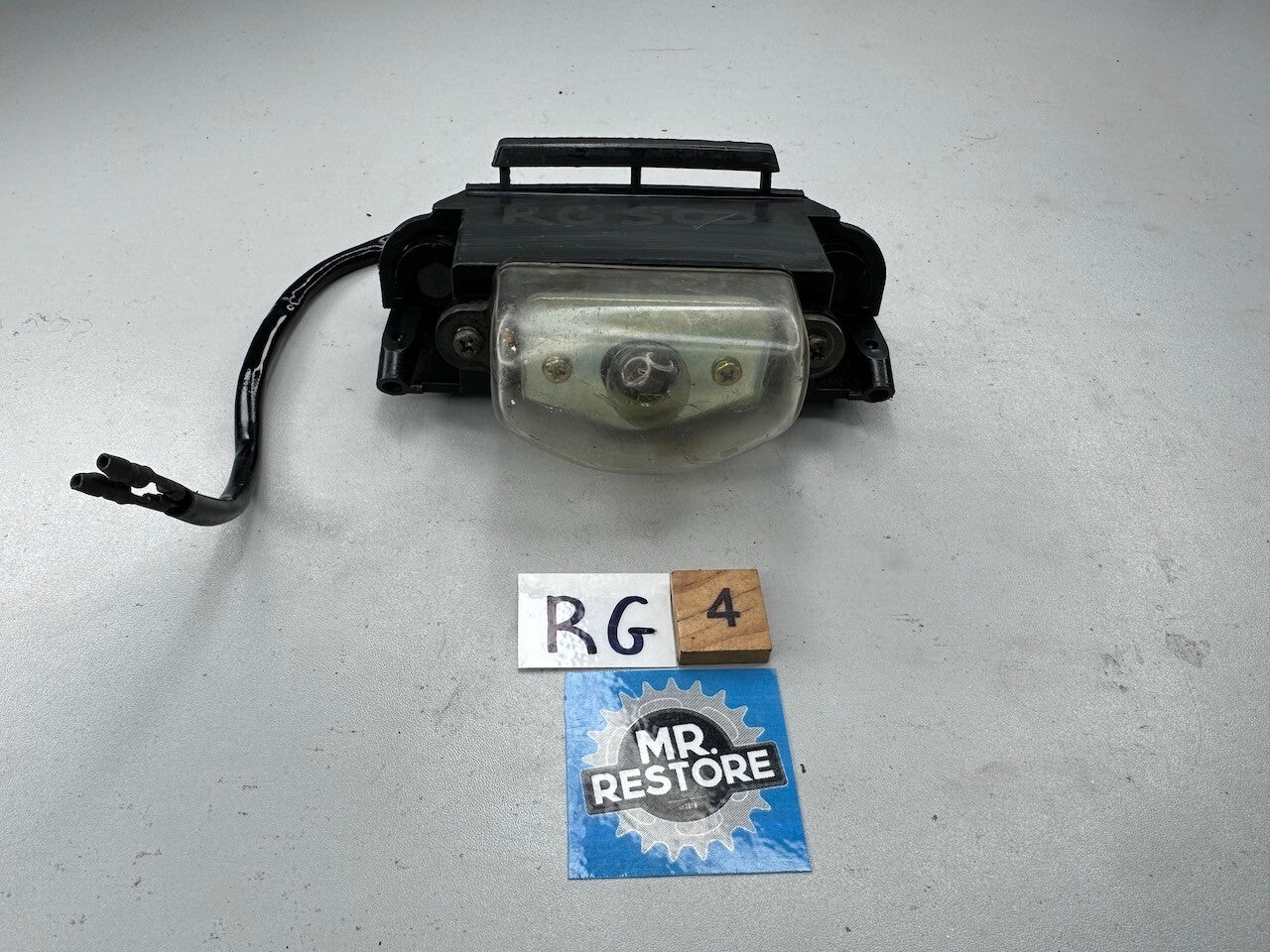 Suzuki RG500 RG250 GS500 OEM Registration Plate Light 35910-20A00