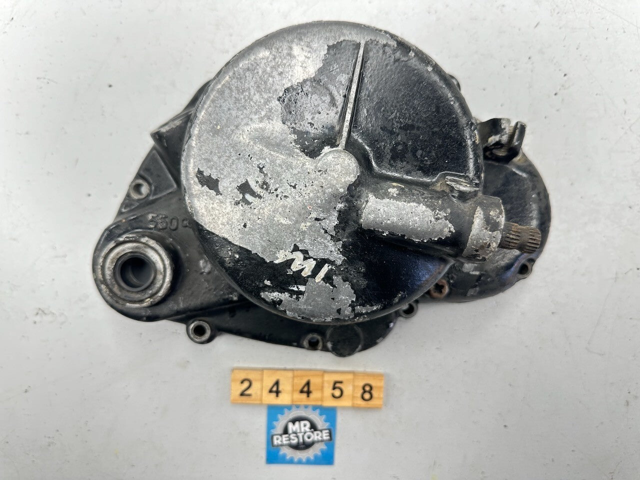 Suzuki TM125 '73-75' Clutch Cover 11341-28301  11341-28301-000