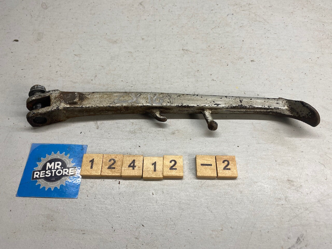 Kawasaki ZZR1100 ZX1100 ZX10 Side Stand Bolt & Nut (K31) 34024-1249