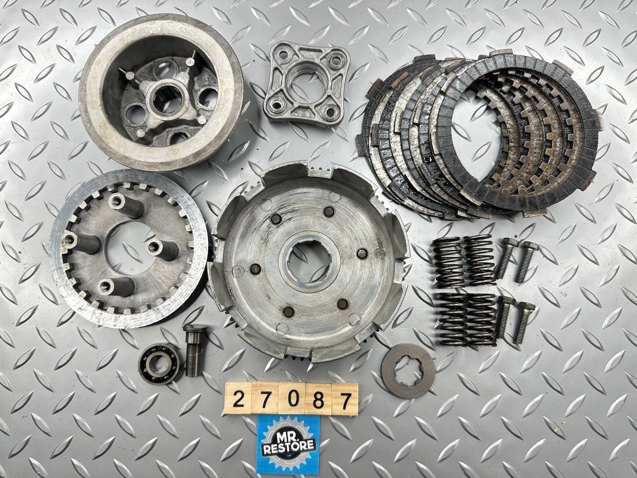 Honda SL125 CB125 CB100 CT125 TL125 XL125 XL100 Full Clutch Assy.