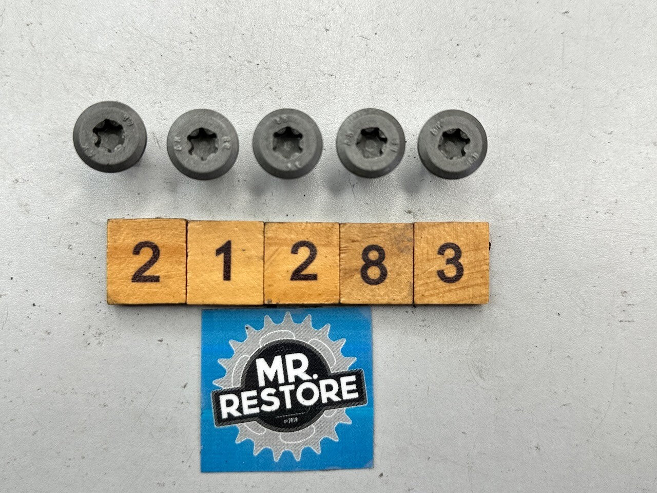 BMW Many Models Rear ABS Sensor Ring Brake Disc Bolt Set (x5) 33177709205