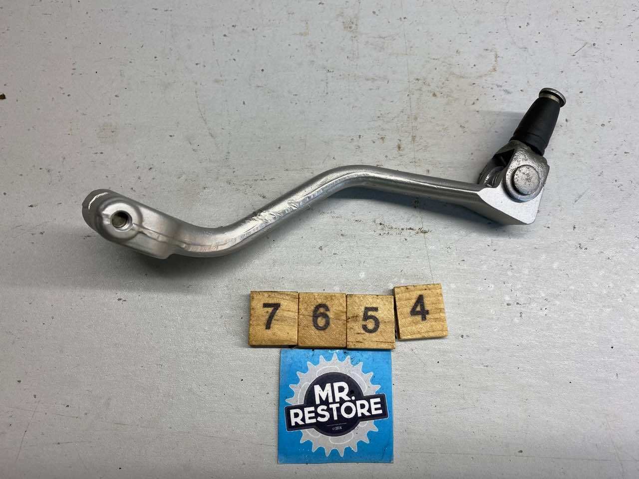 Suzuki RM125 Gear Selector Lever Pedal 89-93 25600-27C01 - Vapour Blasted