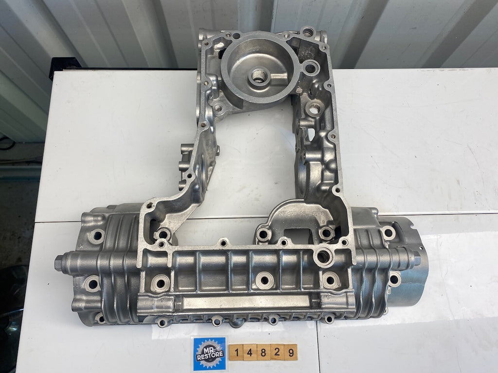 Kawasaki Z750 KZ750 EE Crank Cases - Vapour Blasted