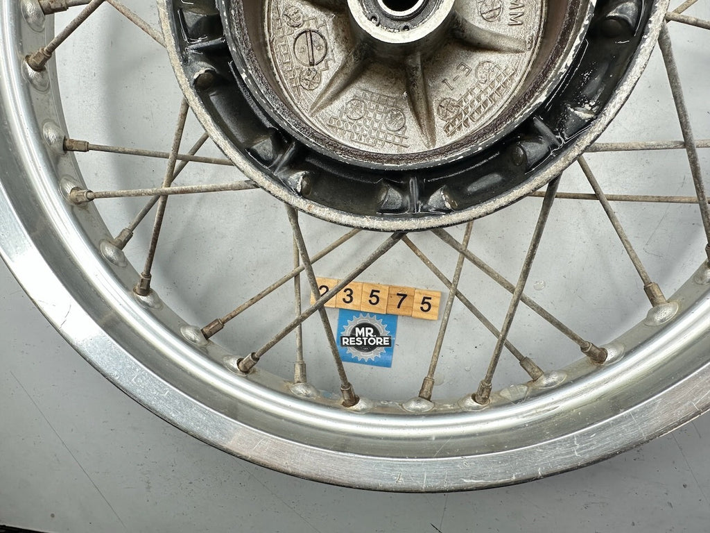 Kawasaki KL600 1984-89 17x2.50 Rear Wheel Hub & Rim - 41034-1107