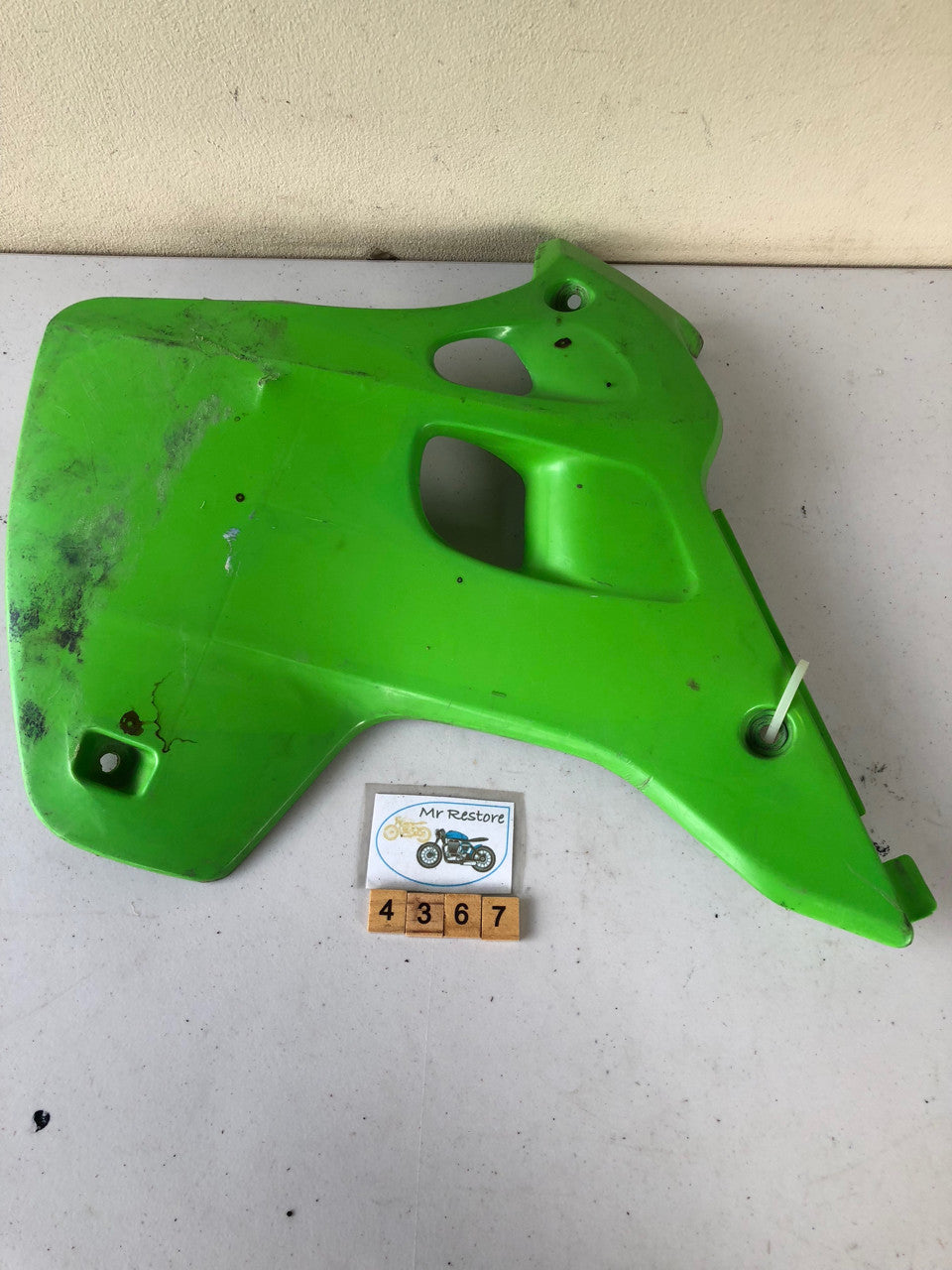 Kawasaki KX250 49089-1104 L/H Side Panel Genuine OEM VMX Classic