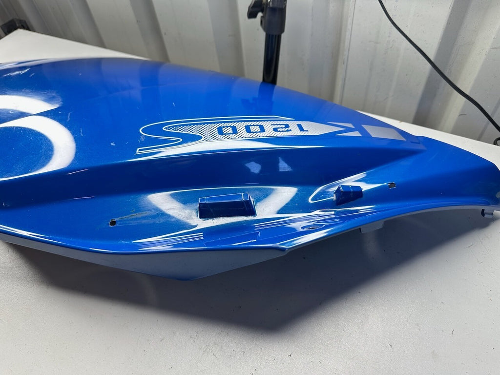 BMW K1200S 03-08 Left Tank Trim Panel Fairing Cowl (needs minor plastic repair)