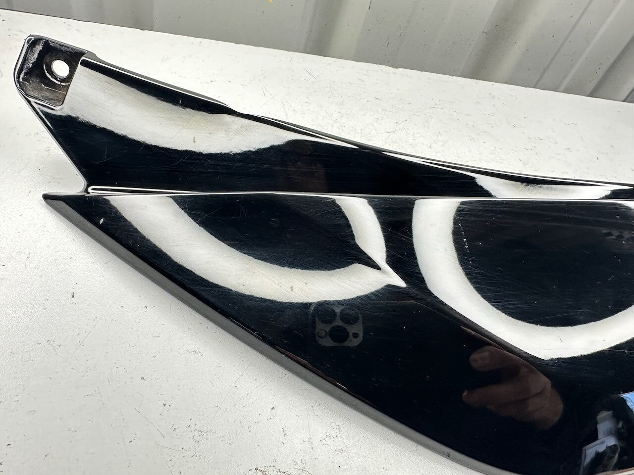 BMW G650GS 2010-15 Rear Left Lateral Trim Panel 46627727175  46627727121
