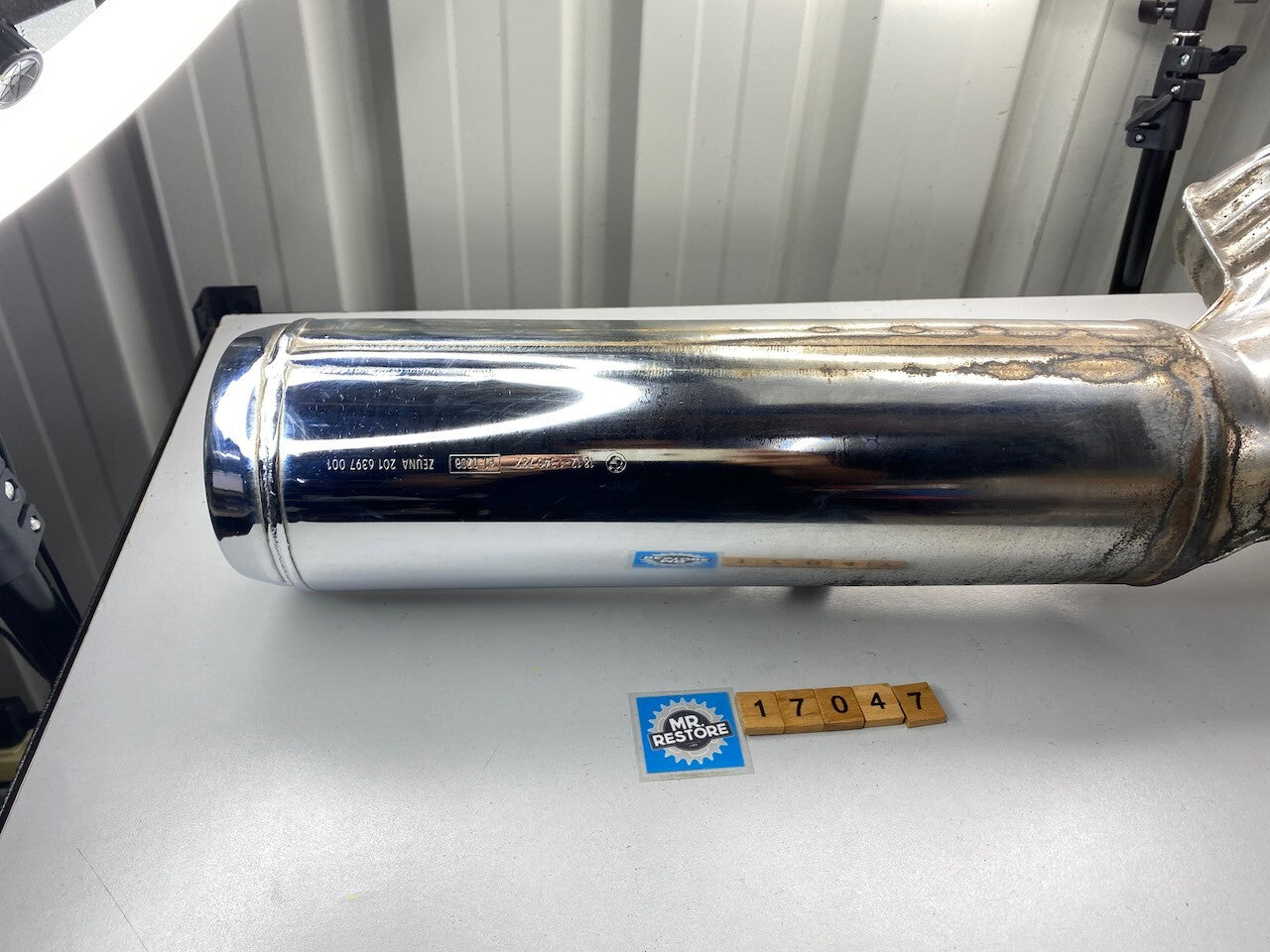 BMW R1100RS R1100RT R850RT 259T Muffler & Cat 18121340782