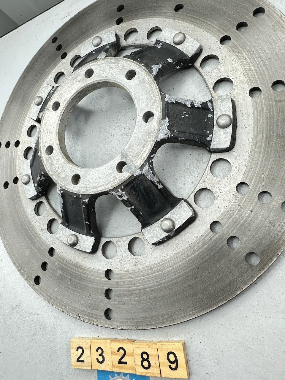 Kawasaki Z1300 KZ1300 OEM Front Disc Rotor With 4.8mm Remaining 41080-1123