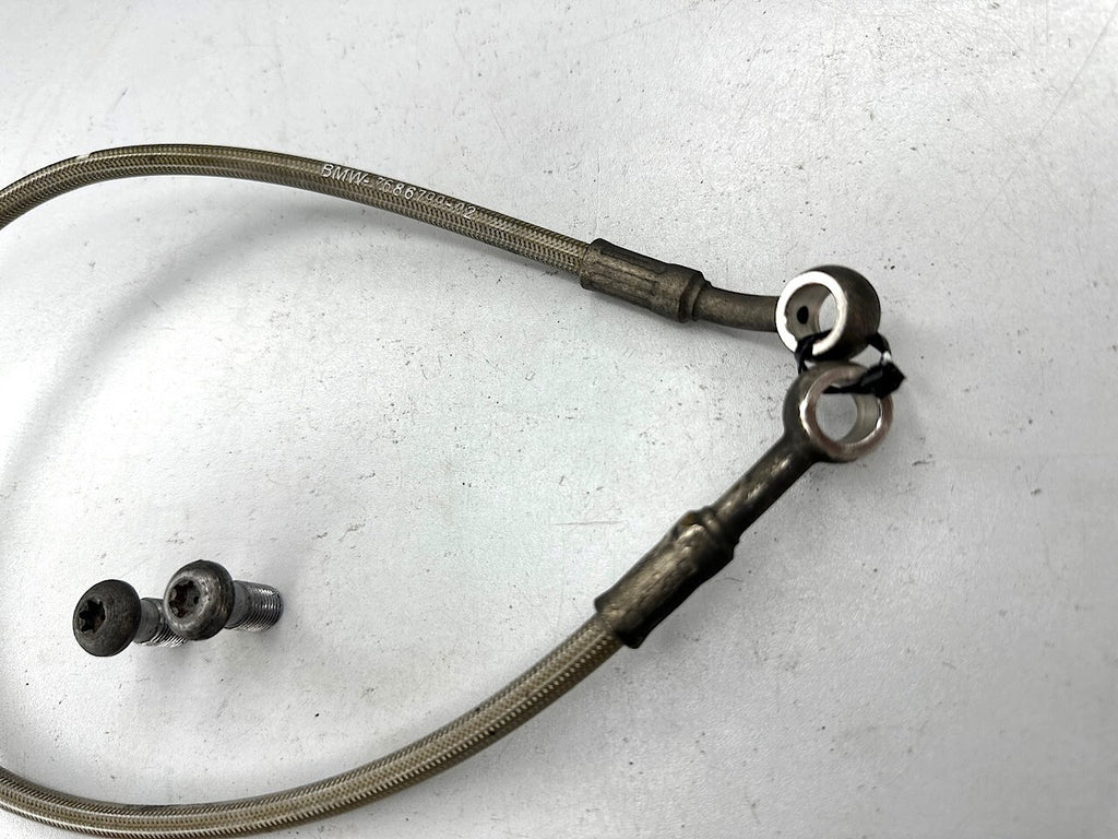 BMW F800S F800ST OEM Braided Rear Brake Hose 34217686799