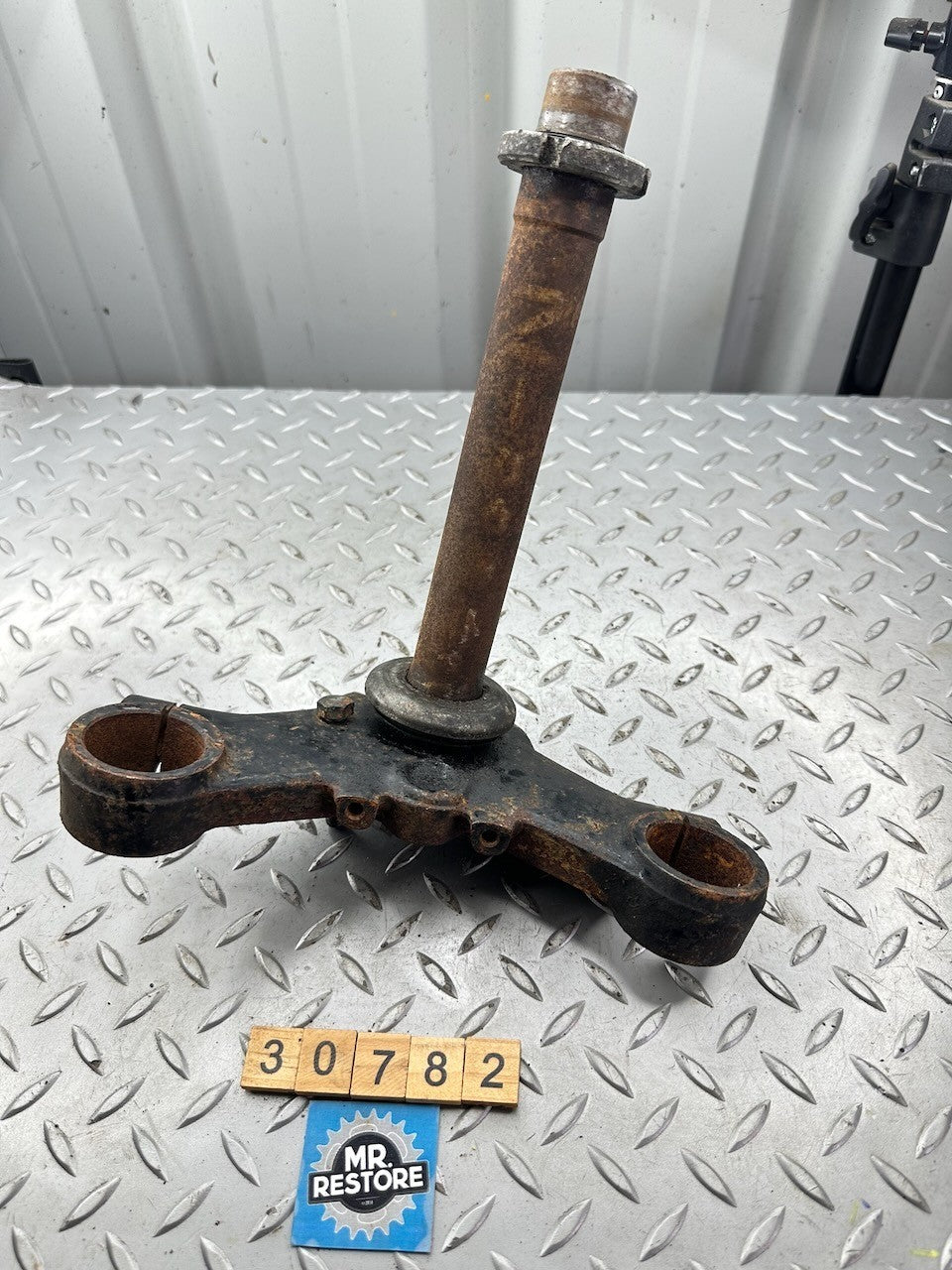 Kawasaki Z1R Vintage Lower Fork Clamp Stem Triple Tree