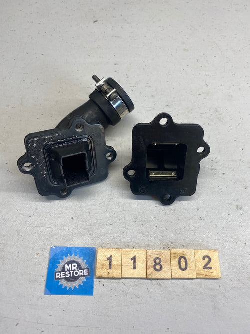 Aprilia SR50 Di-Tech Carburettor Holder Manifold & Reed Cage (from a low K bike)