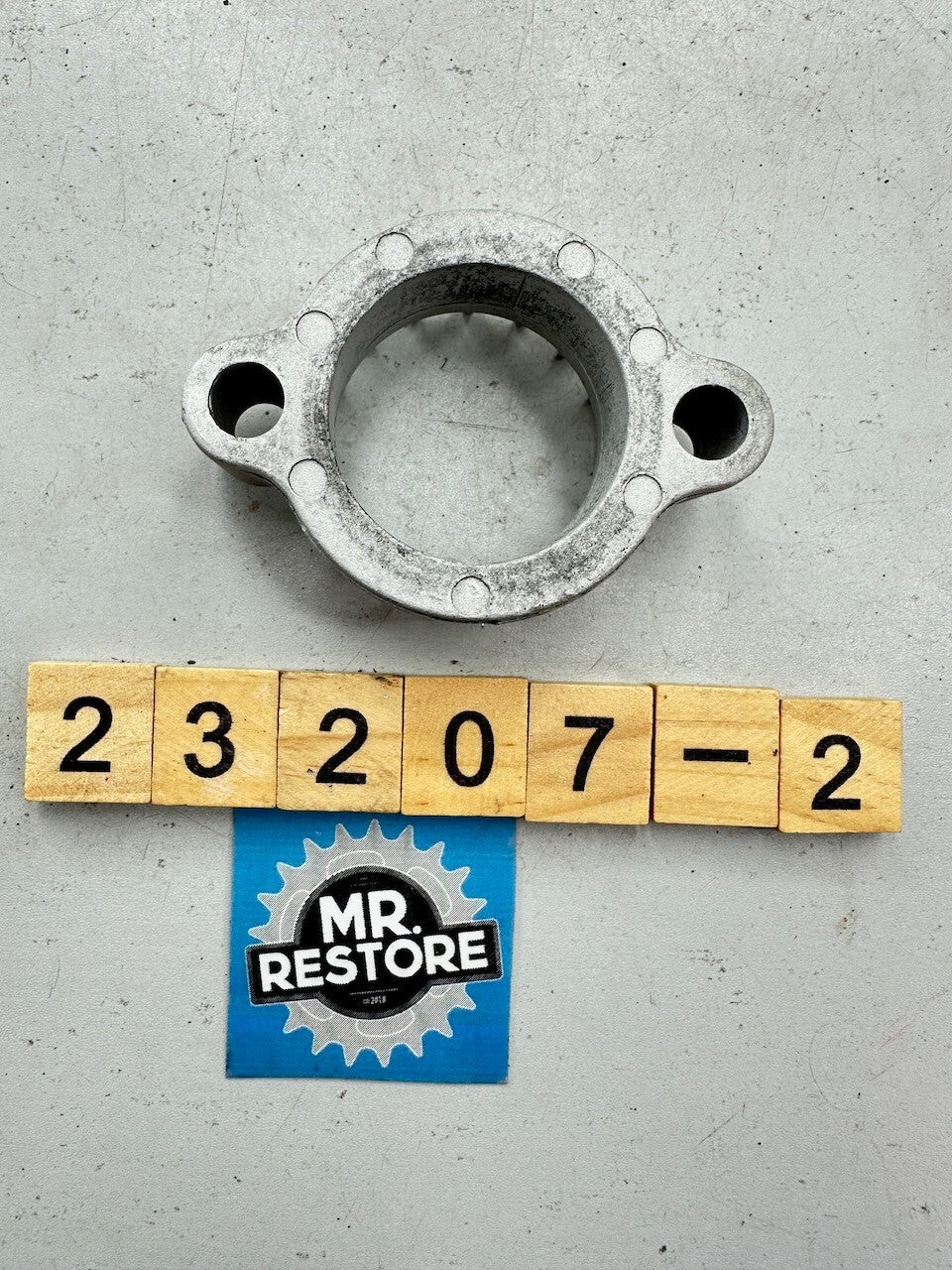 Suzuki GSXR750 GSX550 GSX500 OEM Exhaust Ring Nut Flange Joint Clamp 14182-31302