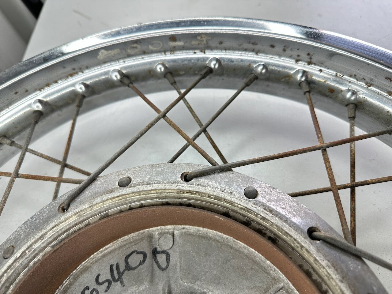 Suzuki GS400 GS450 GS425 OEM Takasago Rear Wheel 18x1.85 65311-11221