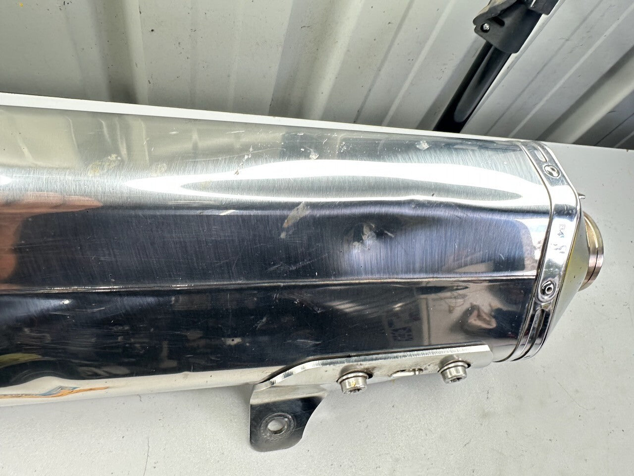 Remus Stainless Steel Performance Motorcycle Exhaust Muffler End Can