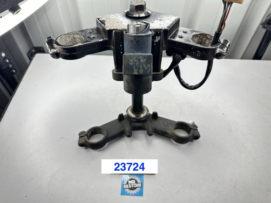 Kawasaki ZZR250 ZX250 EX250 GPX250 Triple Tree Fork Clamp/Ignition Switch (-key)
