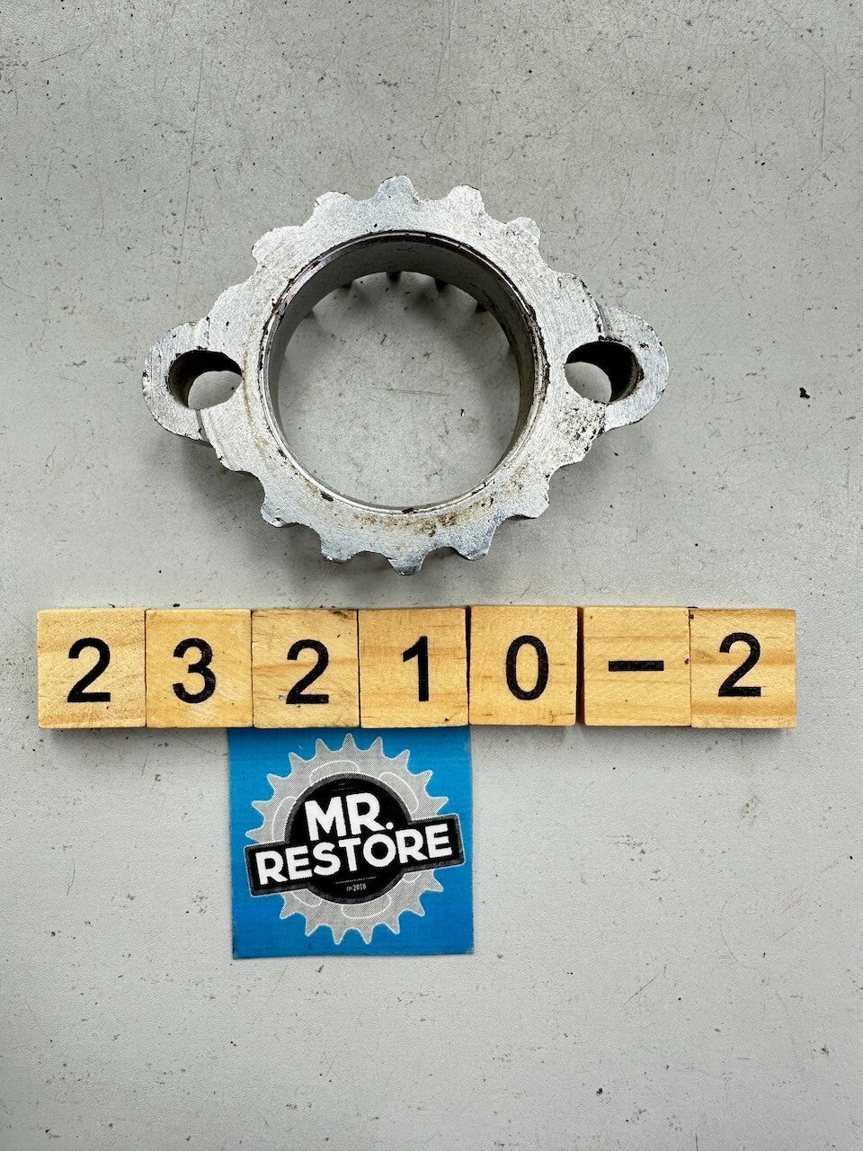 Suzuki GS850 GS750 GS400 OEM Exhaust Ring Nut Flange Joint Clamp 14182-44000