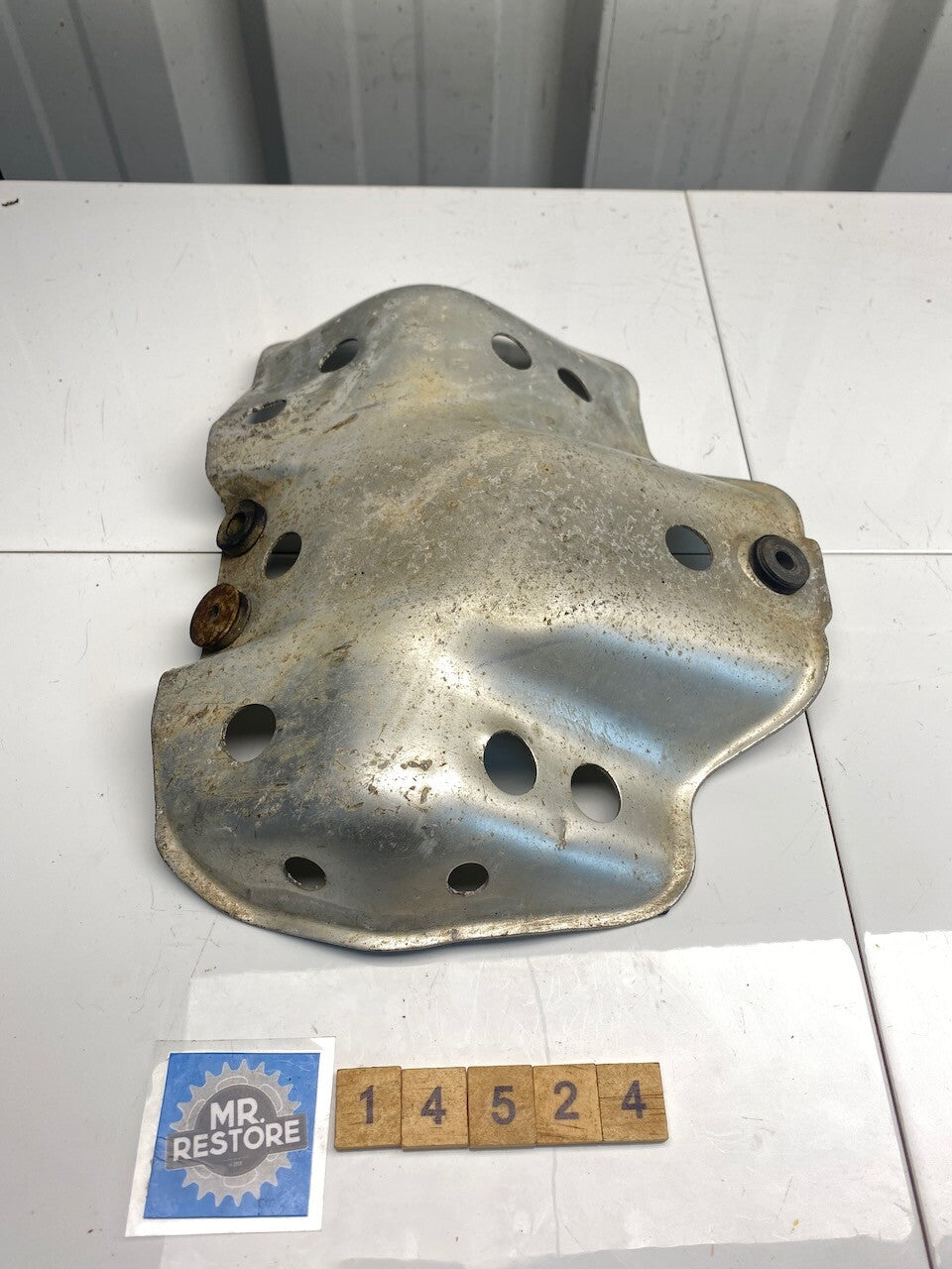 Kawasaki KLR250 1993-05 OEM Bash Guard Engine Protector Skid Plate 55020-1168