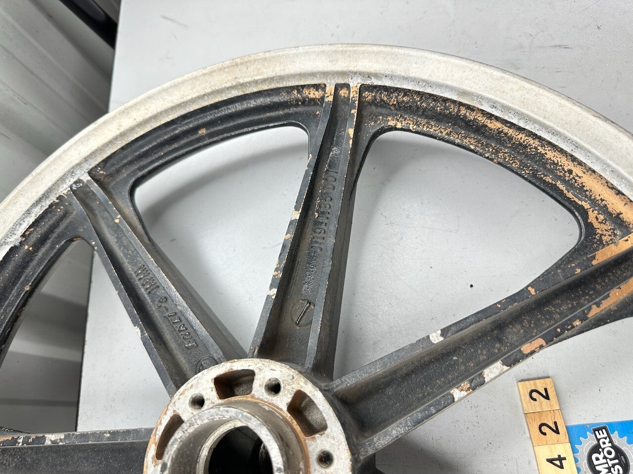 Yamaha 19 x 1.85 Enkei Vintage Front Alloy Wheel (RD XS ?)