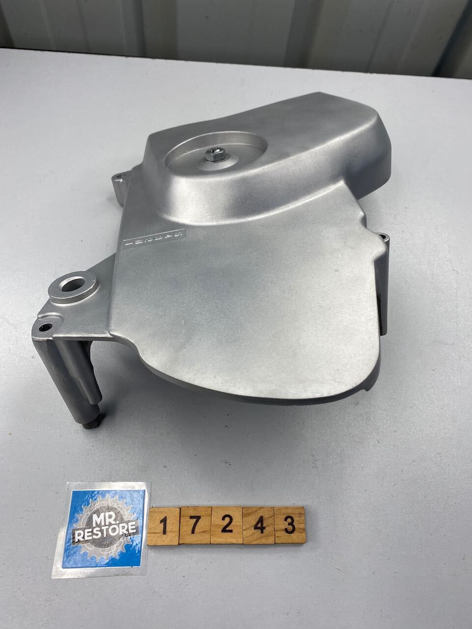 Kawasaki Z750 KZ750 LTD Left Engine Crank Case Cover - Vapour Blasted