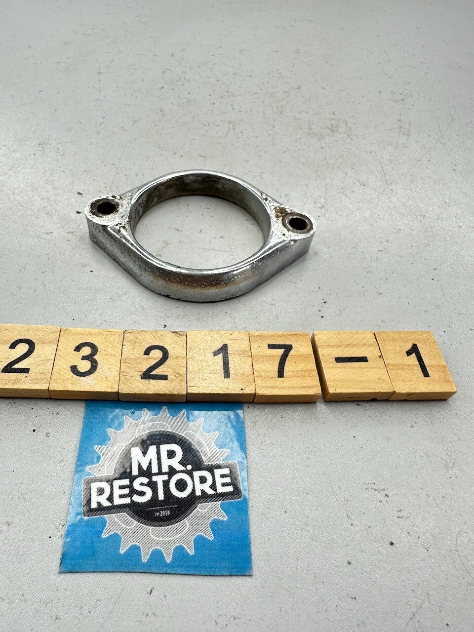 Suzuki TS185 DS185 RM125 RM100 TC185 TM125 OEM Exhaust Ring Nut Flange Clamp
