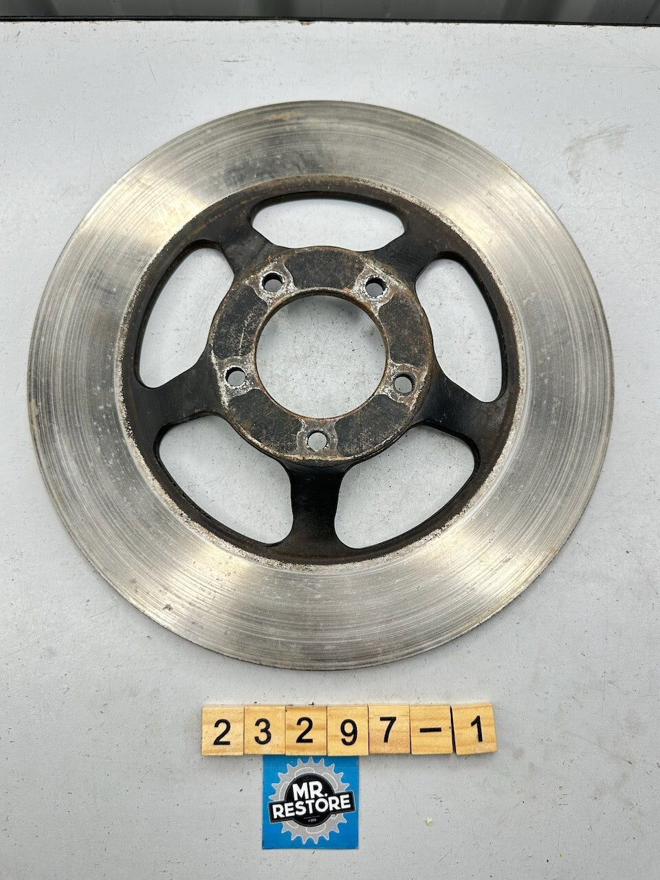 Honda CX500 OEM (7.mm Type) Front Disc With 6.9mm Remaining