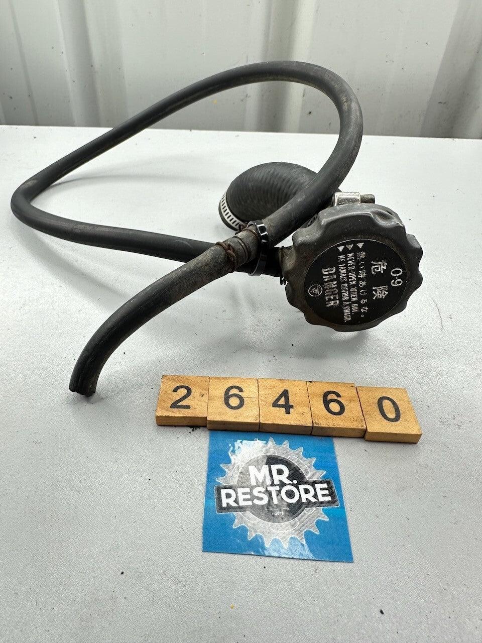 Honda VF1000 '84-85' Radiator Cap & Filler Neck 19035-ME9-003  19117-MB6
