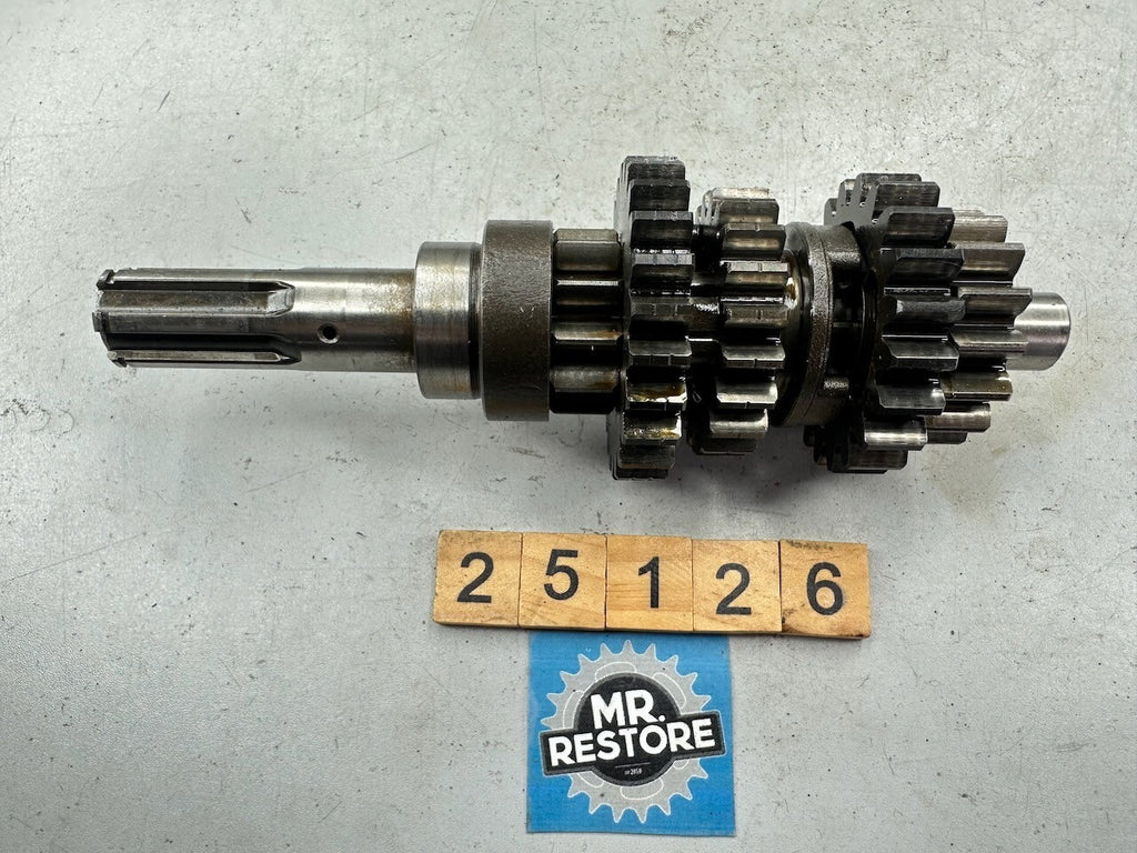 Kawasaki KZ250 W1 LTD '83' Transmission Input Shaft
