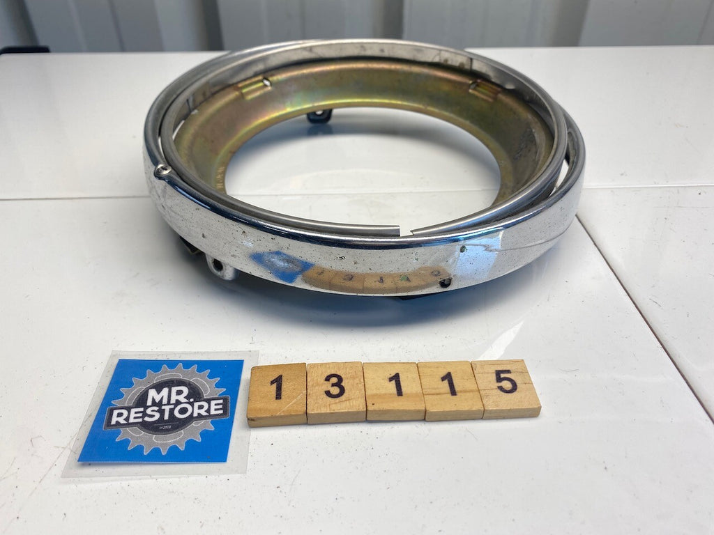 Suzuki GS1000 OEM Chrome Headlight Rims