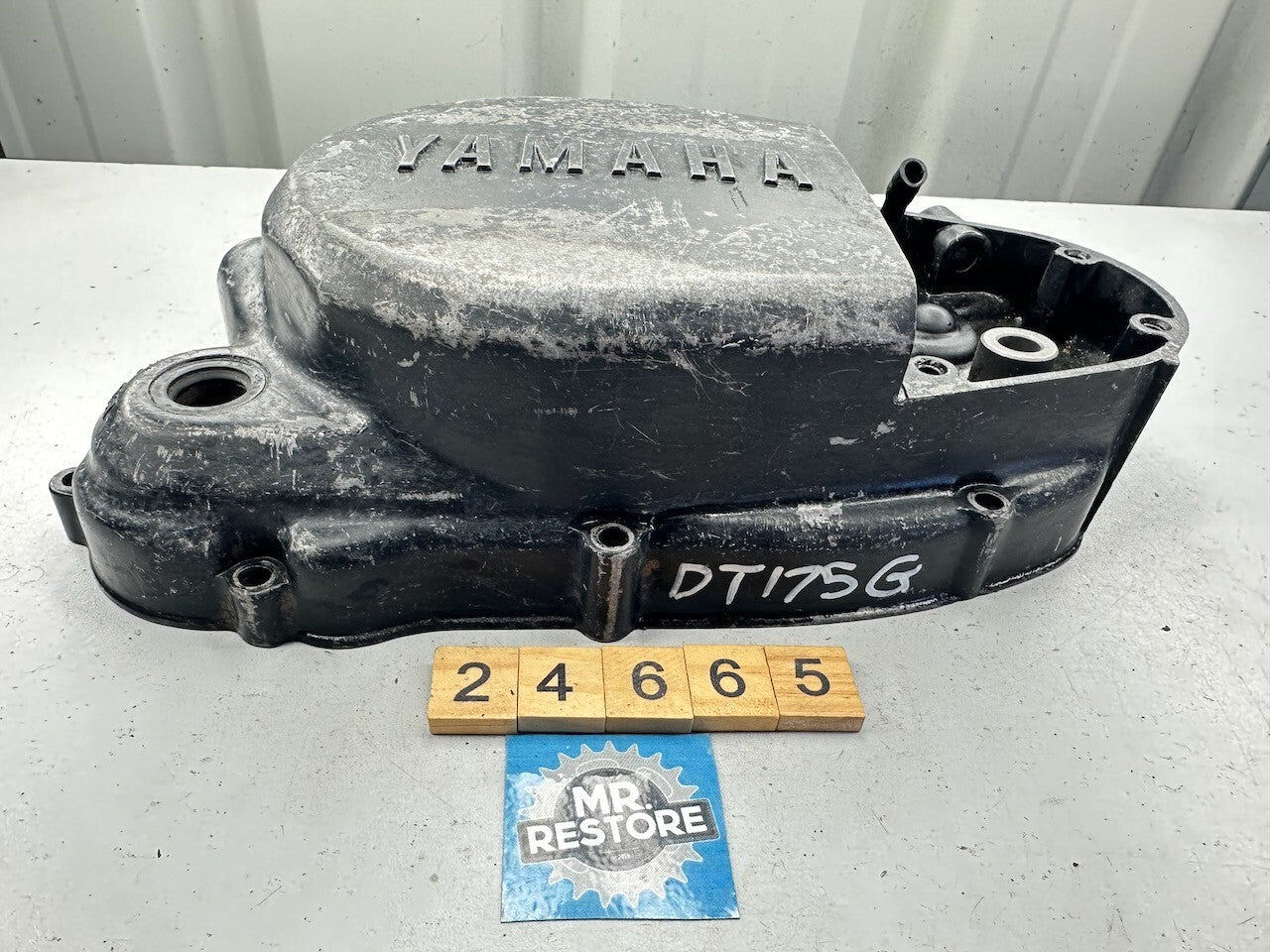 Yamaha DT175 E F G H MX175 F G H Clutch Crankcase Cover 3 - 2A6-15431-00