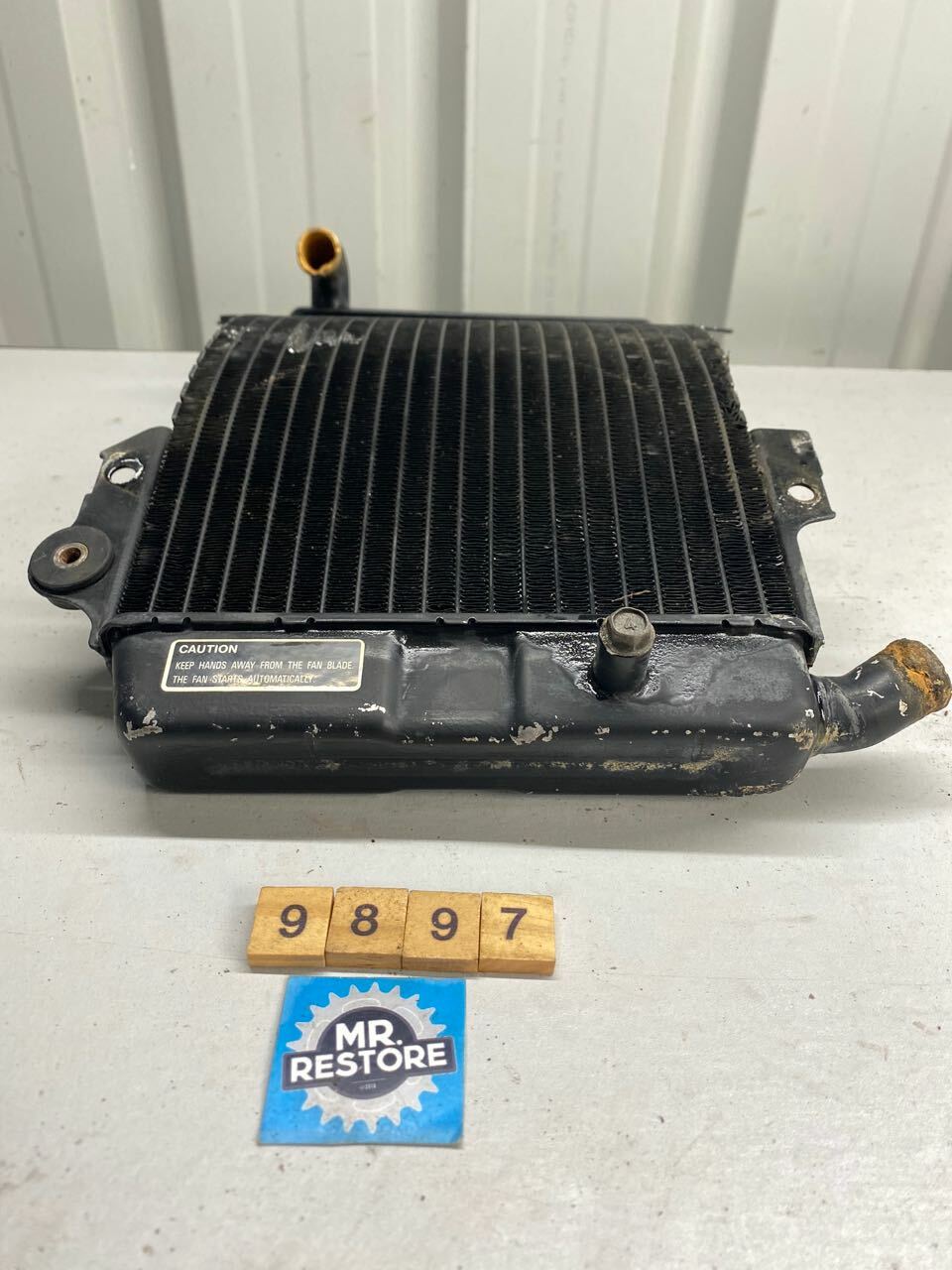 Suzuki GSX250F Across - Radiator OEM - 17710-24D00