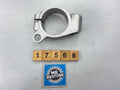 Kawasaki ZXR250C ZX250 1991-99 L/H OEM Handle Bar Clamp - Vapour Blasted