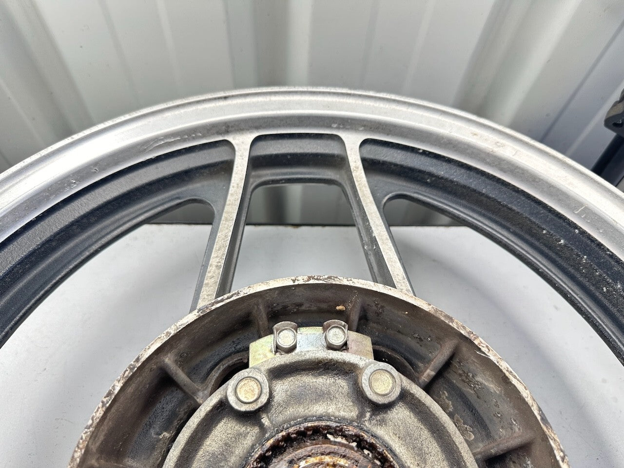 Suzuki Classic Vintage Rear Alloy Wheel (GS ? GSX ?) 17x2.50 (Dated July 1982)