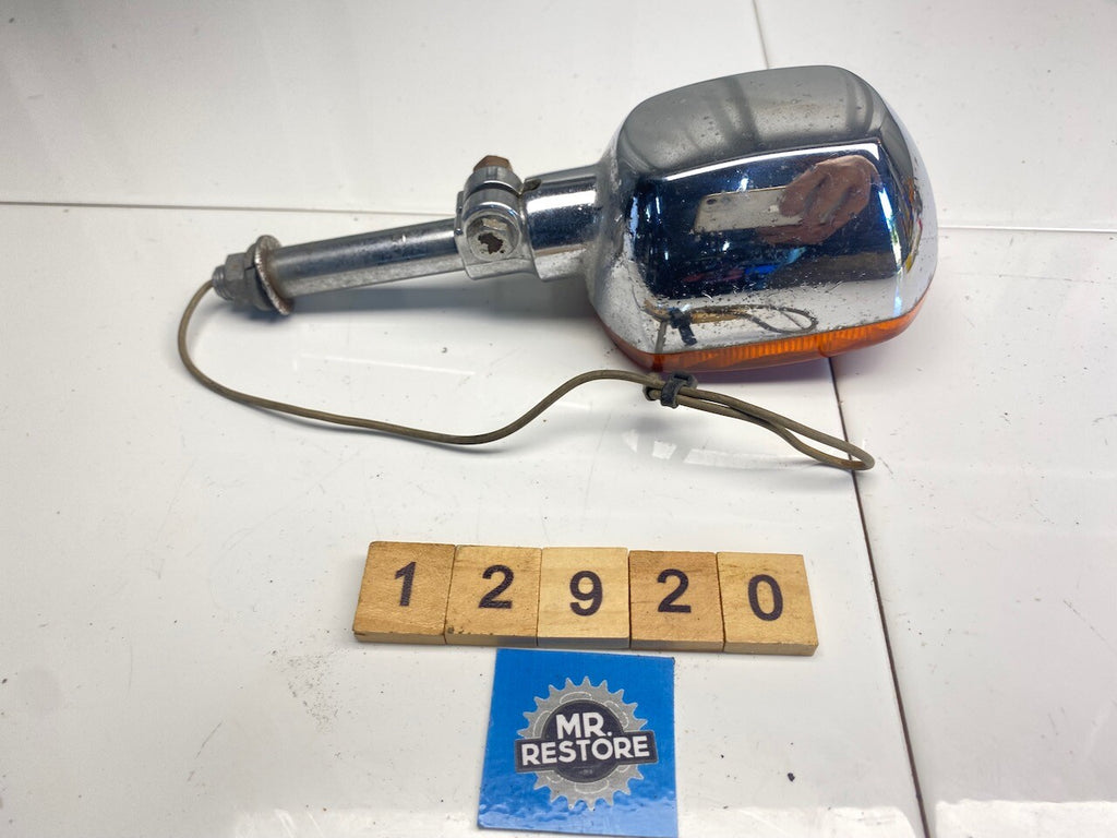 Kawasaki Z250 Z650 Z750 Chrome Indicator Stanley 045-7280 - OEM (Tested)