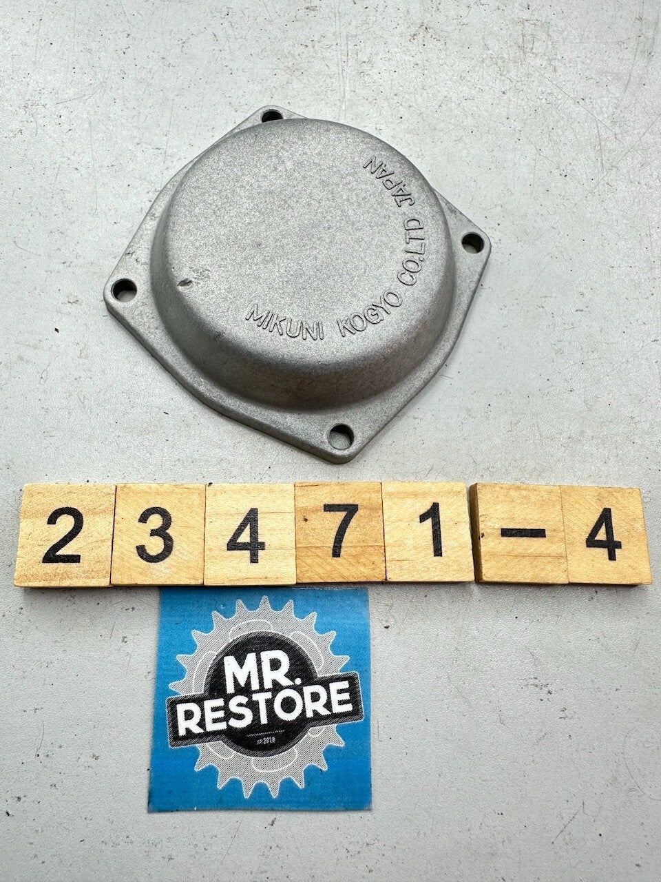 Suzuki GSX1100 ET EX '80-81' Mikuni Carburettor Lid Cover Top
