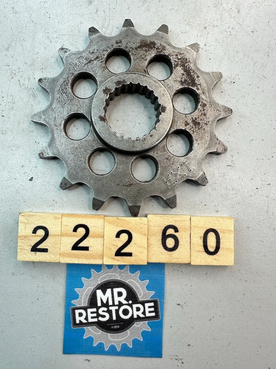 BMW G650GS 2008-15 GS650 Front Chain Sprocket Pinion 15 tooth