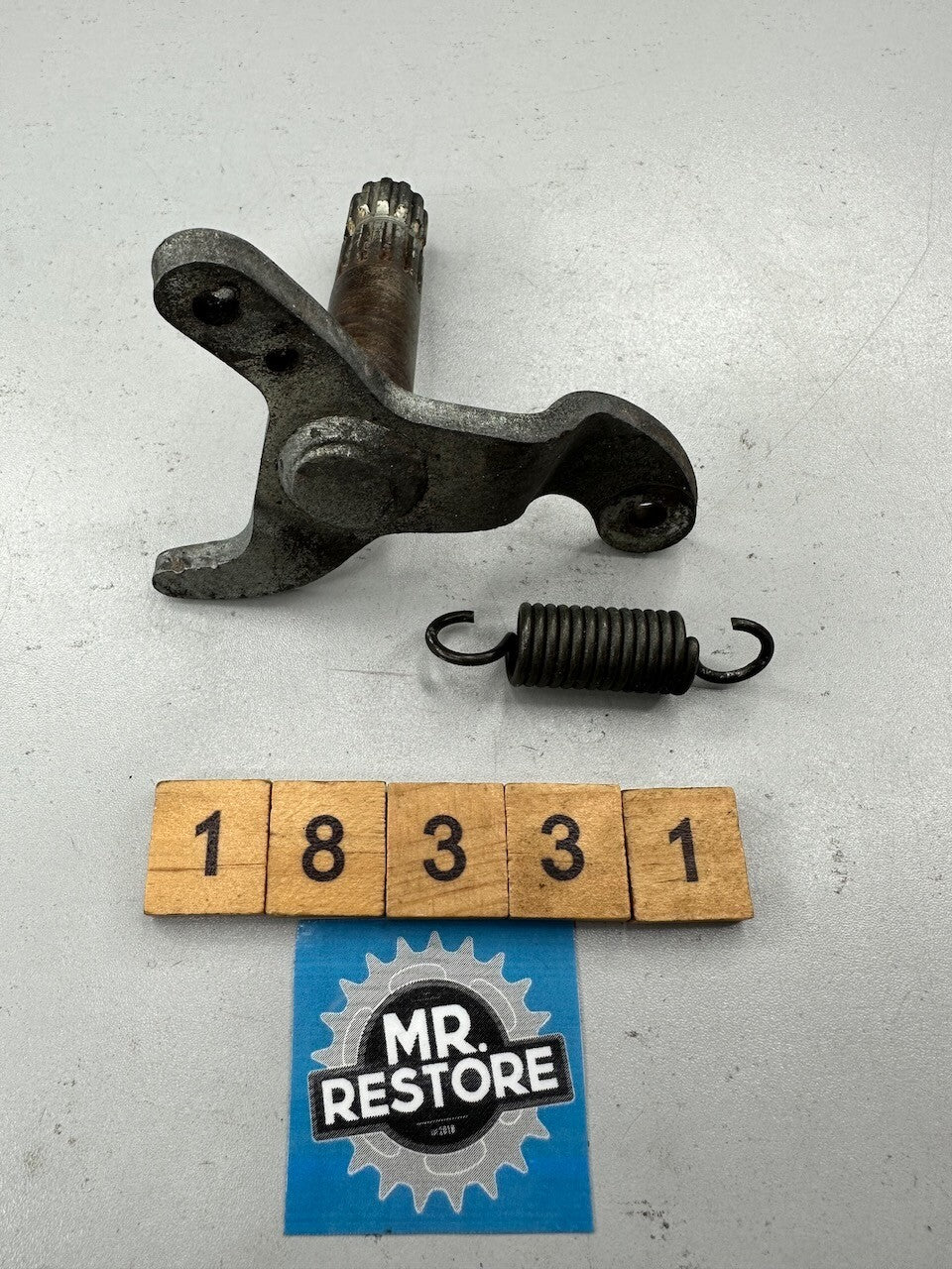 Suzuki GR650 1983-84 Brake Pedal Arm & Spring 43120-15500