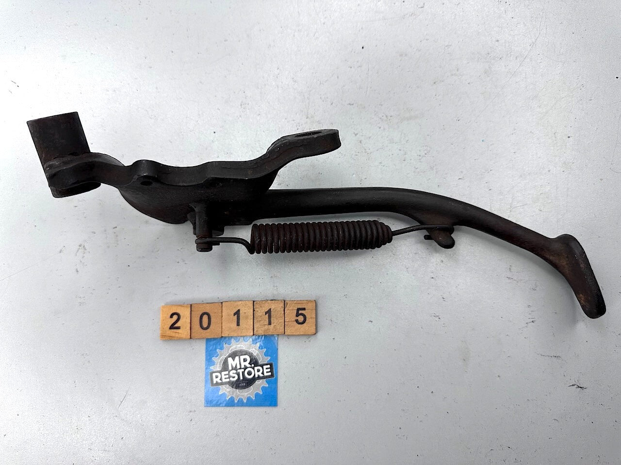 Yamaha XZ550 1982 Kick Side Stand, Bracket & Switch 28V-27311-00-R4 11H-21458