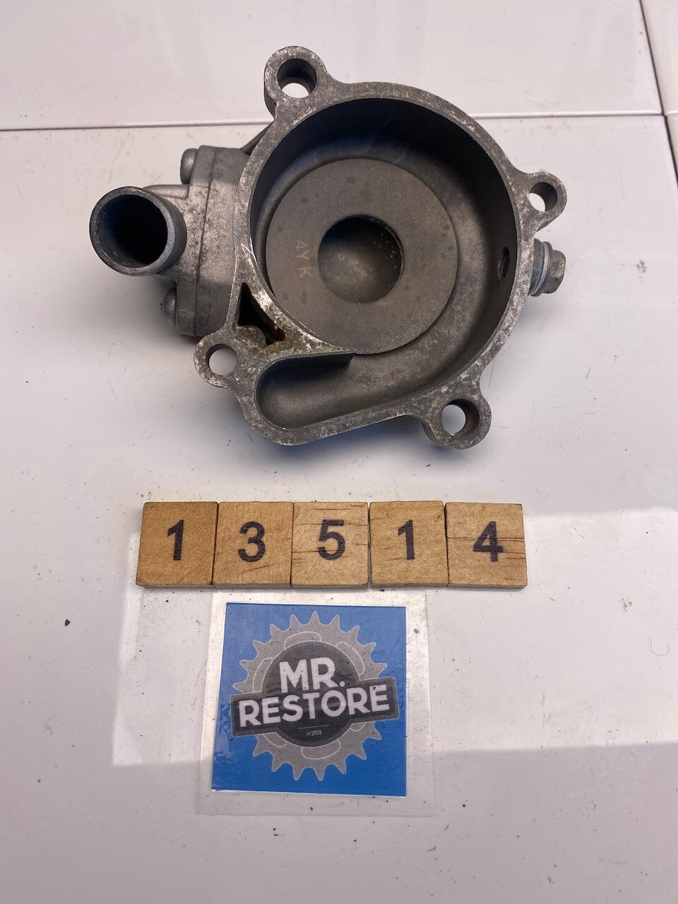 Suzuki TS250 X '84-89' RM250 '84-85' Water Pump Case Cover & Pipe 17410-14310