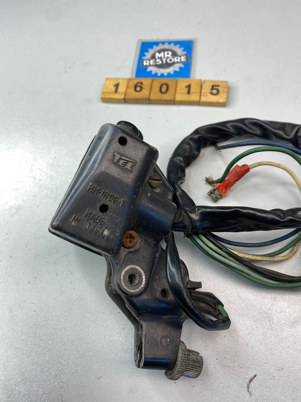 Honda CB250RS Left Hand Switch Block Clutch Perch Turn Pass Hi Lo Horn