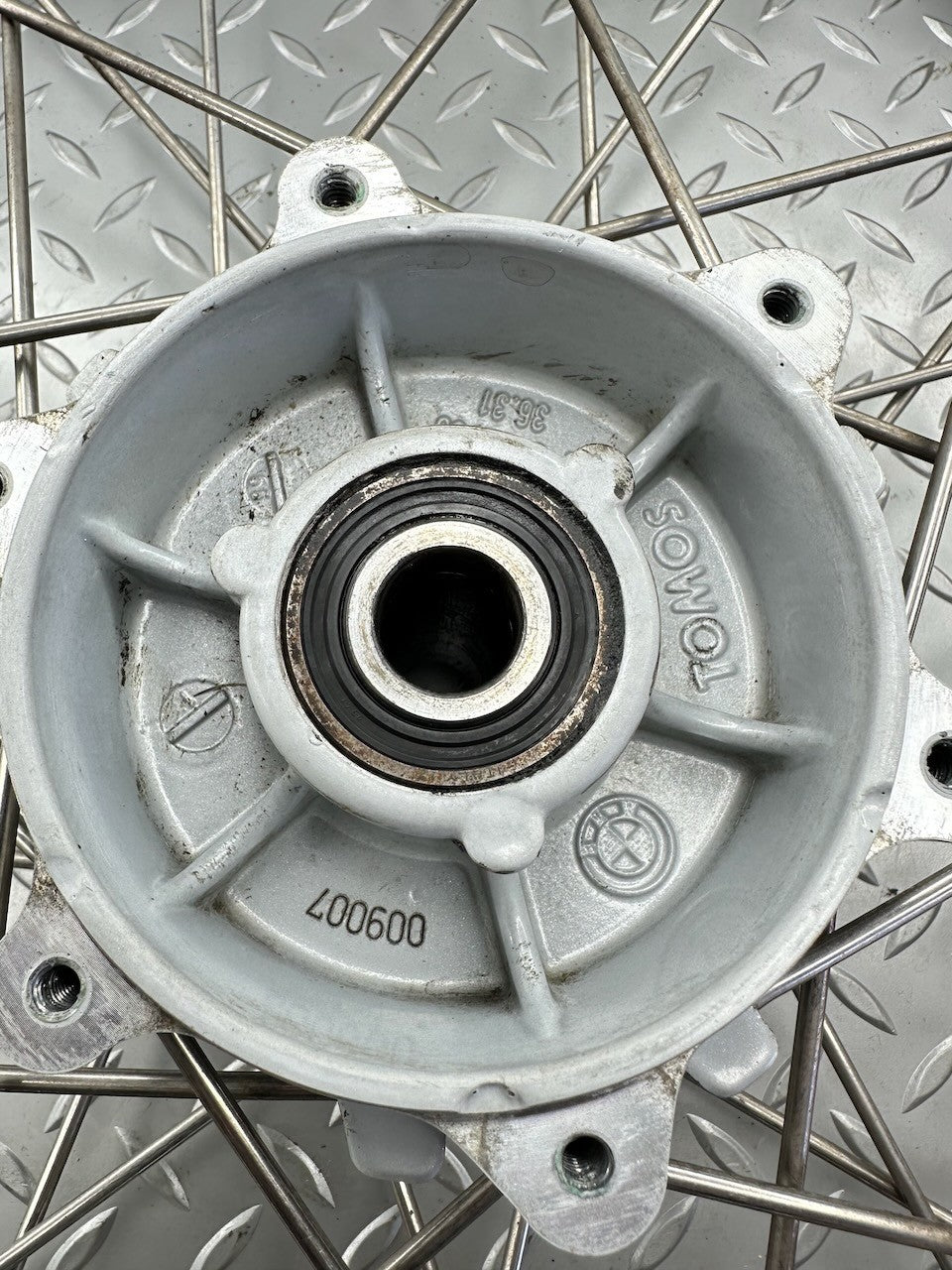 BMW F650GS '99-07' G650GS '10-14' Front Wheel BHER 1.60 x 21"  2345793