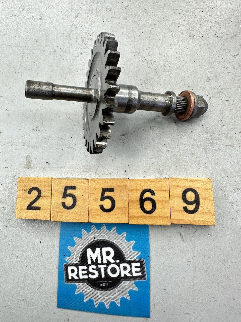 Honda CR80 '83'  Water Pump Shaft 19230-GC4-700