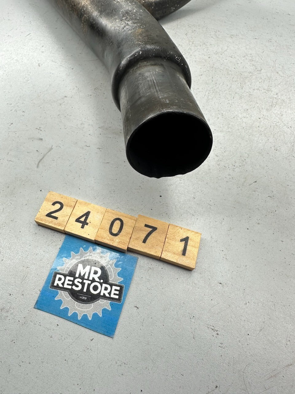 Triumph Speed Triple T300 - OEM L/H Exhaust Downpipe Header