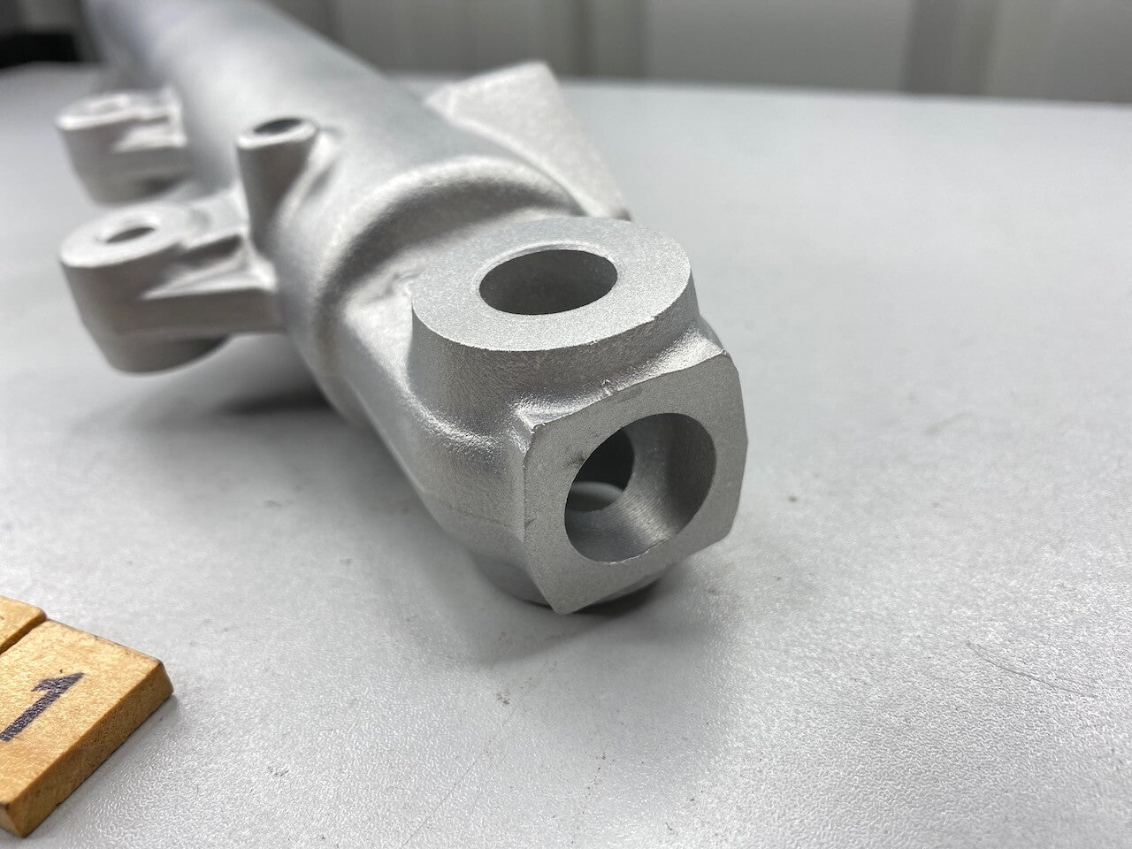 Suzuki RG500 RG400 OEM Front Fork Right Hand Outer Tube - Vapour Blasted