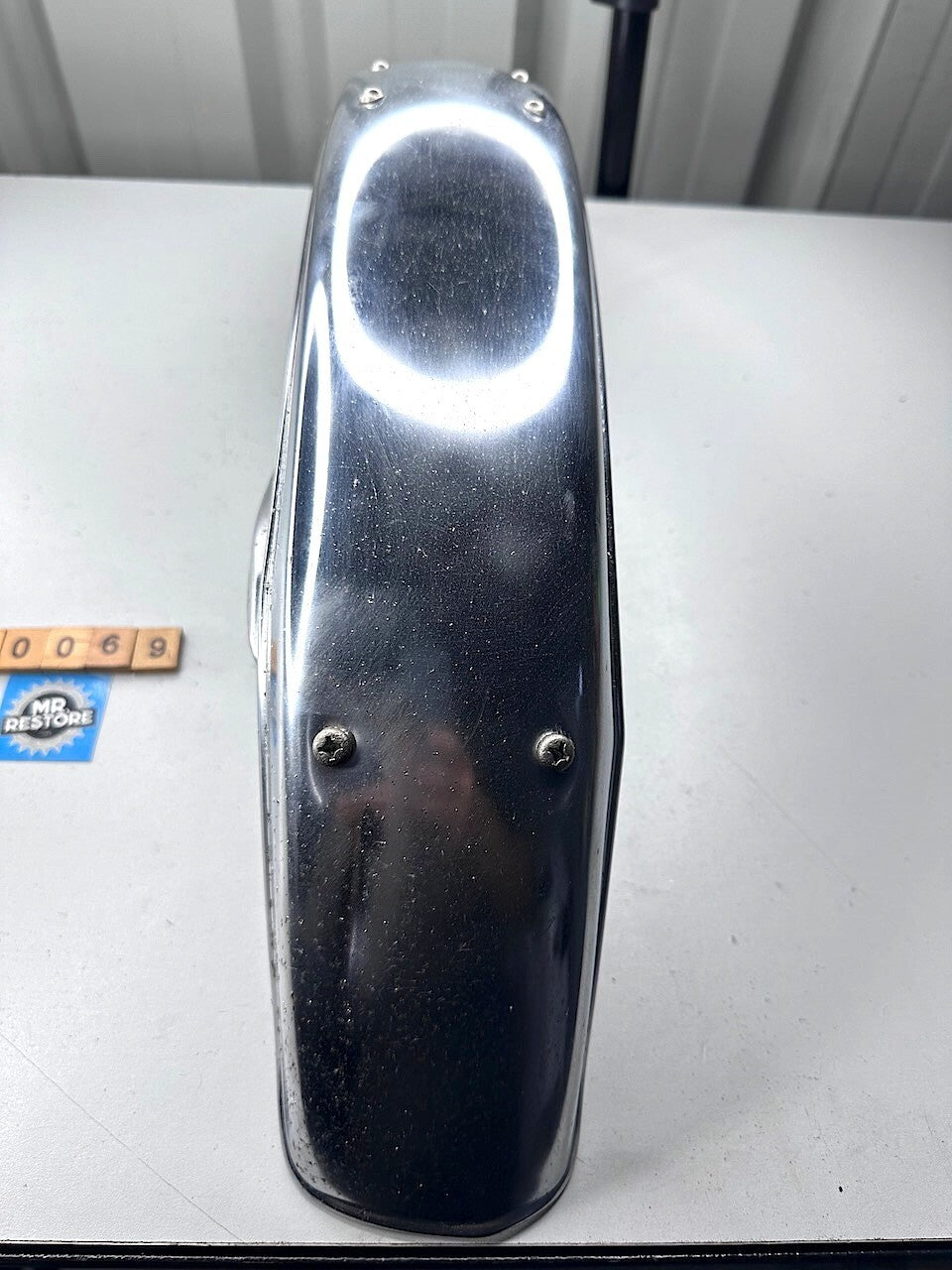 Kawasaki KZ LTD250 1984 OEM Front Fender Mudguard & Stays