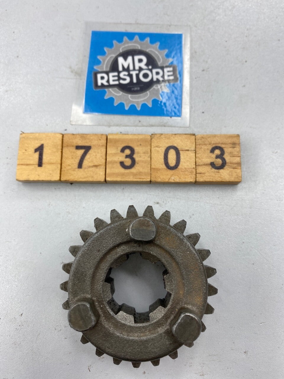 Honda  XL350 XL250 Main Shaft 3rd Gear (25T) 23441-329