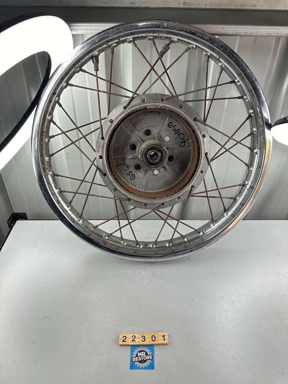 Suzuki GS400 GS450 GS425 OEM Takasago Rear Wheel 18x1.85 65311-11221