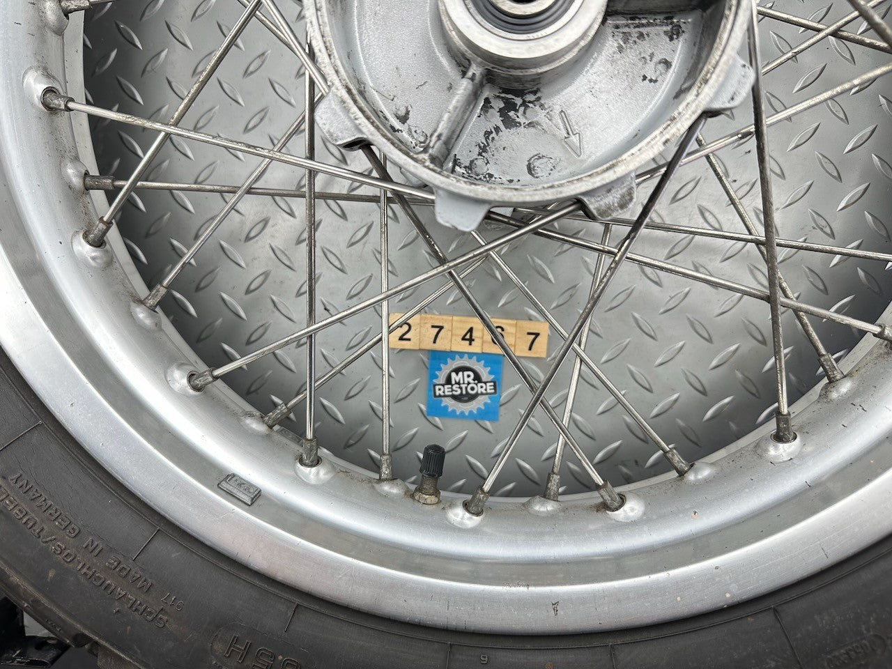 BMW F650GS '99-07' G650GS '10-14' Rear Wheel BHER 3.00 x 17" 2345794