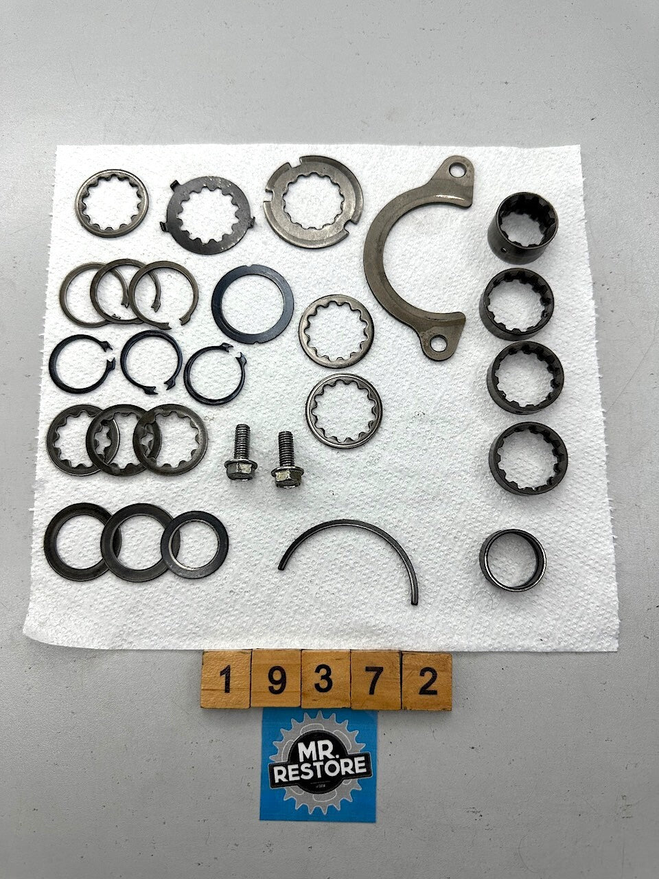 Honda CBR250RR MC22 Transmission Circlips, Washers, Collars etc.