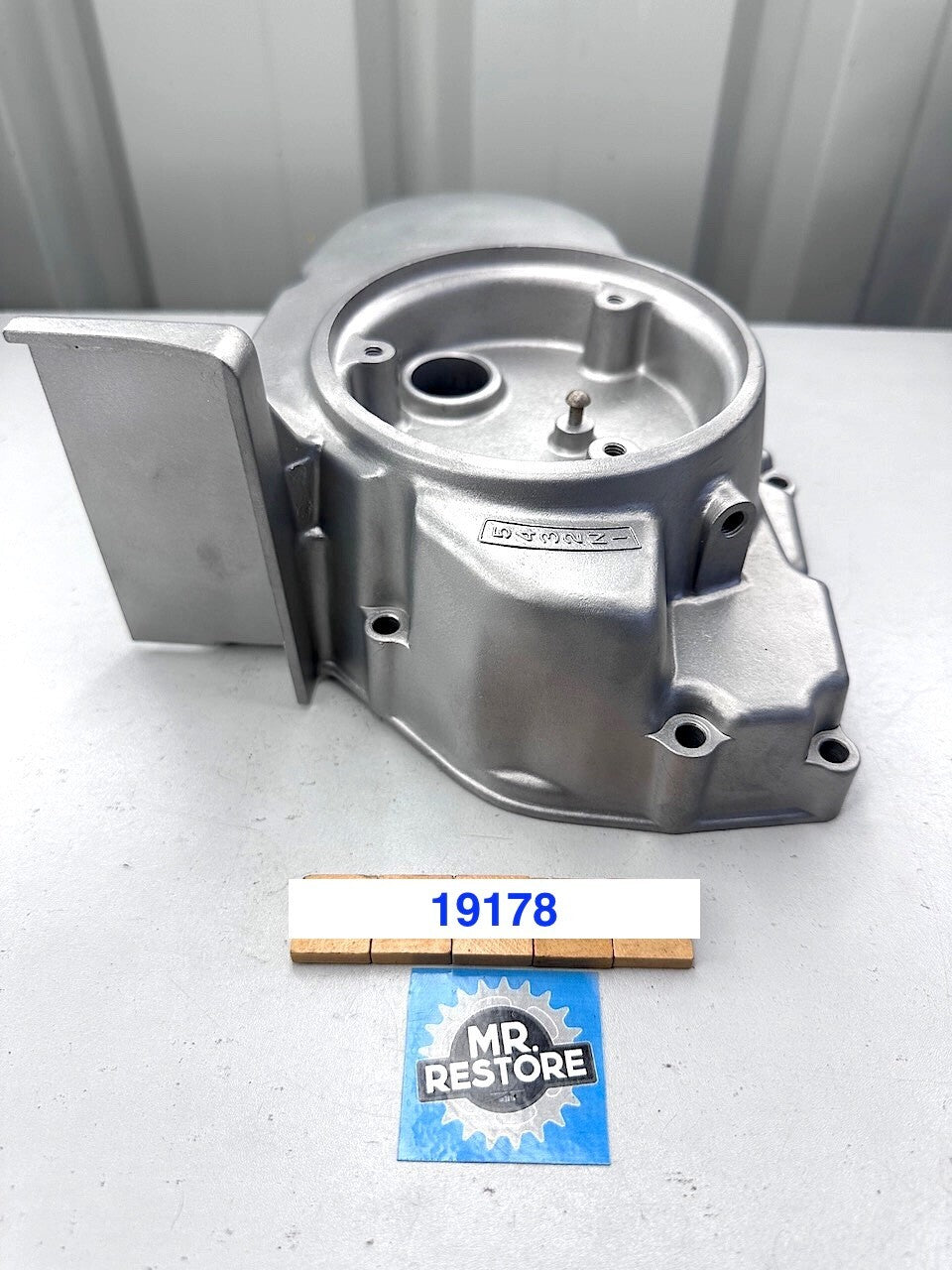 Kawasaki KZ1300 Z1300 Engine Case Mission Side Cover - Vapour Blasted